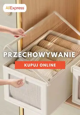 AliExpress - gazetka promocyjna PRZECHOWYWANIE od środy 21.10 
