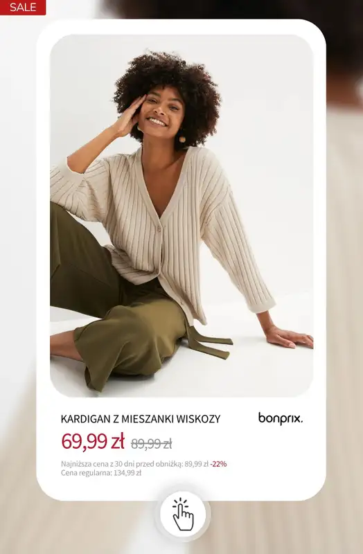 bonprix - gazetka promocyjna Odkryj WYPRZEDAŻ! od środy 21.10 do wtorku 27.10 - strona 7