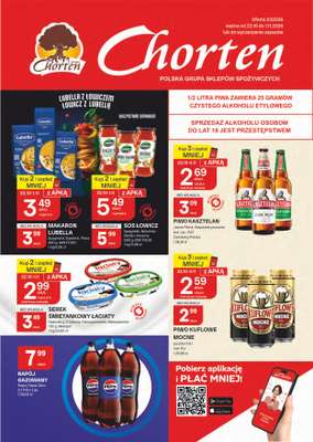 Chorten - gazetka promocyjna Gazetka Lubelskie Radom Market od czwartku 22.10 do niedzieli 01.11