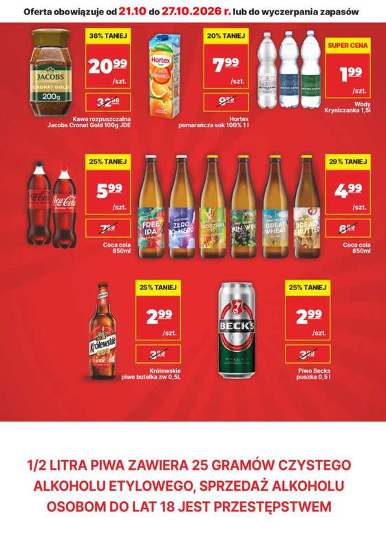 API Market - gazetka promocyjna Gazetka od środy 21.10 do wtorku 27.10 - strona 10