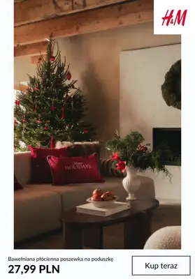 H&M - gazetka promocyjna HOME: zapowiedź kolekcji świątecznej od czwartku 22.10  - strona 3