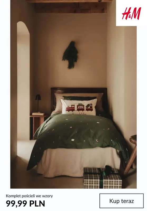 H&M - gazetka promocyjna HOME: zapowiedź kolekcji świątecznej od czwartku 22.10  - strona 5
