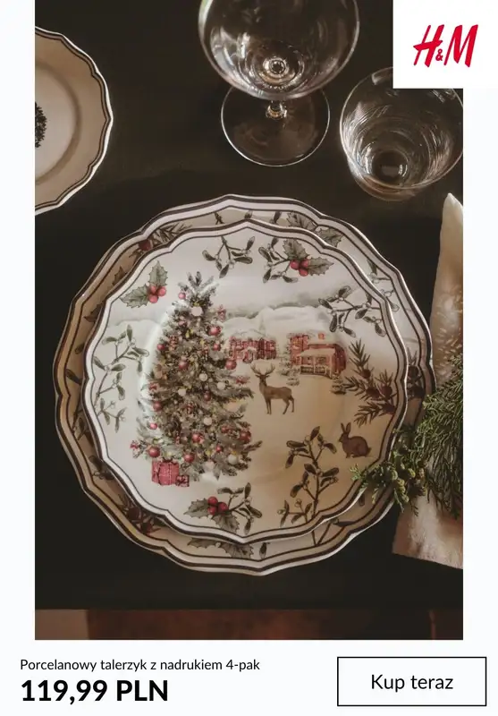 H&M - gazetka promocyjna HOME: zapowiedź kolekcji świątecznej od czwartku 22.10  - strona 7