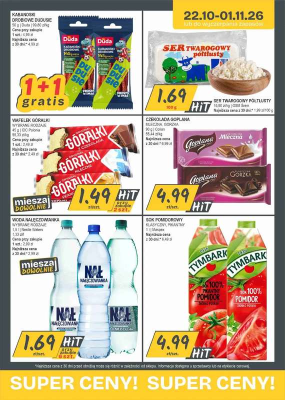 Słoneczko - gazetka promocyjna Gazetka od czwartku 22.10 do niedzieli 01.11 - strona 6
