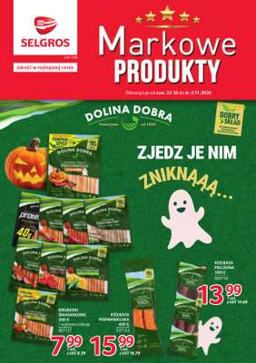 Selgros - gazetka promocyjna Katalog Markowe Produkty od czwartku 22.10 do środy 04.11