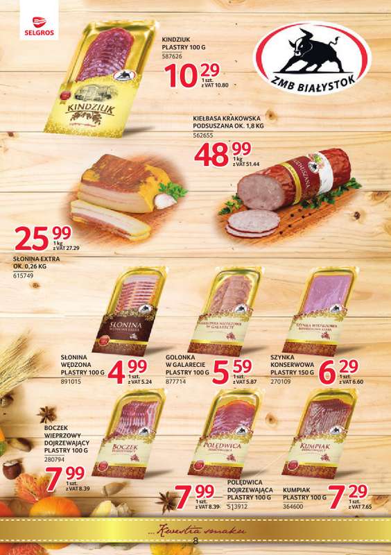 Selgros - gazetka promocyjna Katalog Markowe Produkty od czwartku 22.10 do środy 04.11 - strona 8