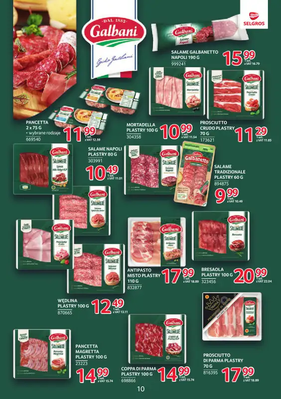 Selgros - gazetka promocyjna Katalog Markowe Produkty od czwartku 22.10 do środy 04.11 - strona 10