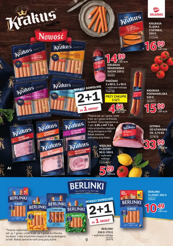 Selgros - gazetka promocyjna Katalog Markowe Produkty od czwartku 22.10 do środy 04.11 - strona 9