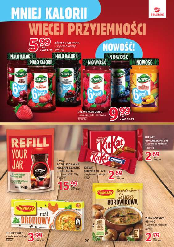 Selgros - gazetka promocyjna Katalog Markowe Produkty od czwartku 22.10 do środy 04.11 - strona 20