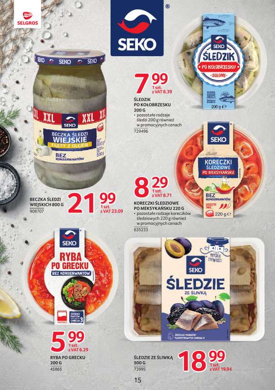 Selgros - gazetka promocyjna Katalog Markowe Produkty od czwartku 22.10 do środy 04.11 - strona 15