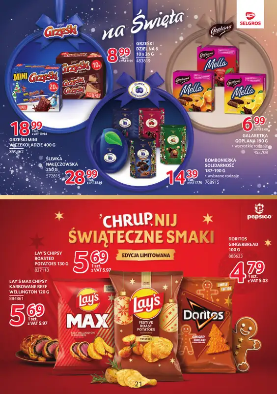 Selgros - gazetka promocyjna Katalog Markowe Produkty od czwartku 22.10 do środy 04.11 - strona 21