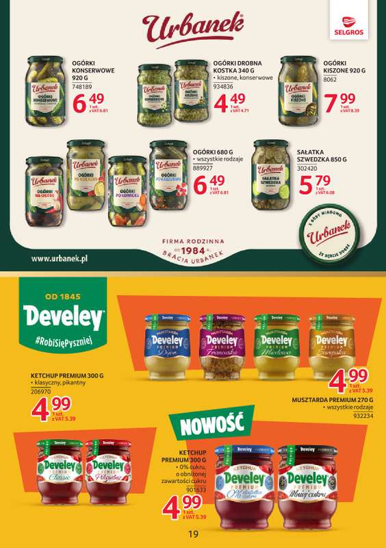 Selgros - gazetka promocyjna Katalog Markowe Produkty od czwartku 22.10 do środy 04.11 - strona 19