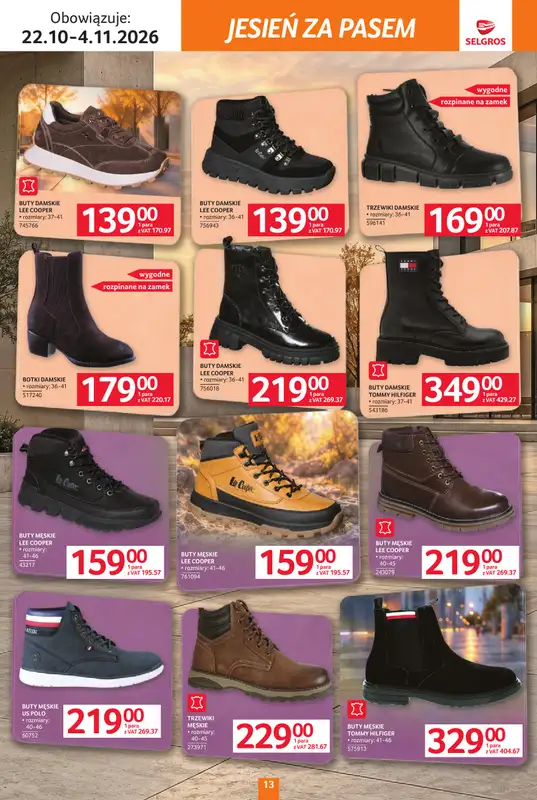 Selgros - gazetka promocyjna Katalog Tekstylia od czwartku 22.10 do środy 04.11 - strona 13