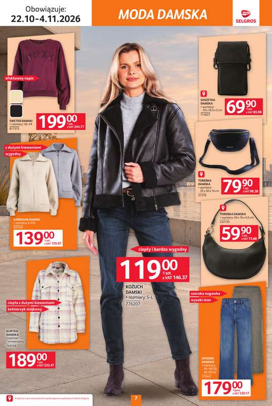 Selgros - gazetka promocyjna Katalog Tekstylia od czwartku 22.10 do środy 04.11 - strona 7