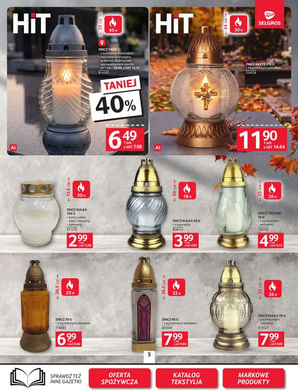 Selgros - gazetka promocyjna Oferta przemysłowa od czwartku 22.10 do środy 04.11 - strona 7