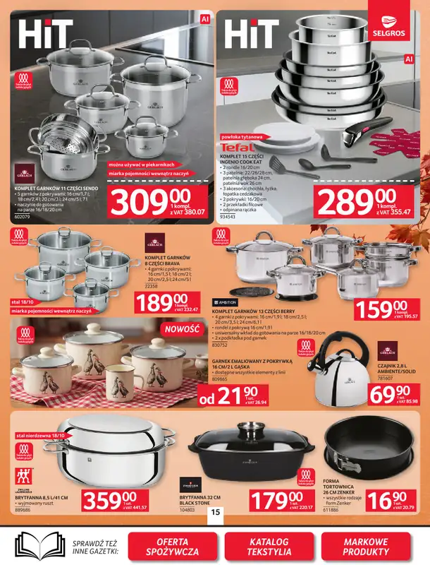 Selgros - gazetka promocyjna Oferta przemysłowa od czwartku 22.10 do środy 04.11 - strona 17
