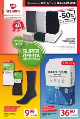 Selgros - gazetka promocyjna Oferta weekendowa od czwartku 22.10 do soboty 24.10