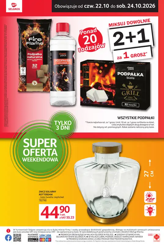 Selgros - gazetka promocyjna Oferta weekendowa od czwartku 22.10 do soboty 24.10 - strona 2