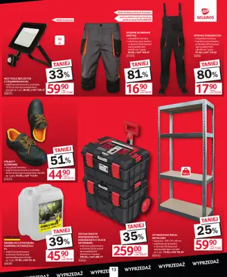 Selgros - gazetka promocyjna Wielka wyprzedaż od czwartku 22.10 do soboty 24.10 - strona 13