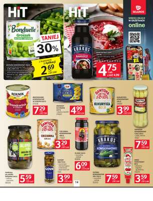 Selgros - gazetka promocyjna Oferta spożywcza od czwartku 22.10 do środy 04.11 - strona 14