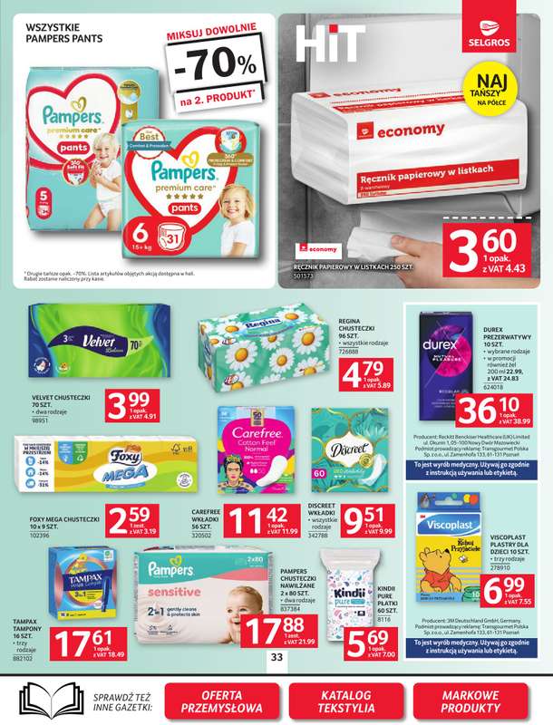 Selgros - gazetka promocyjna Oferta spożywcza od czwartku 22.10 do środy 04.11 - strona 33