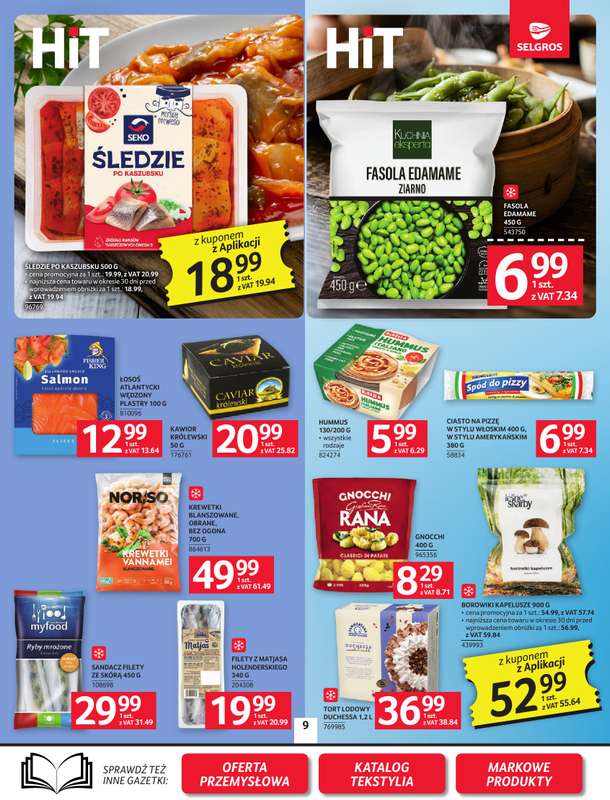 Selgros - gazetka promocyjna Oferta spożywcza od czwartku 22.10 do środy 04.11 - strona 9