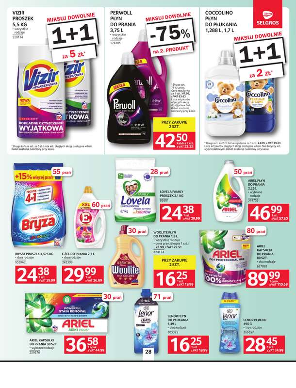 Selgros - gazetka promocyjna Oferta spożywcza od czwartku 22.10 do środy 04.11 - strona 28