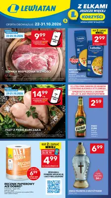 LEWIATAN - gazetka promocyjna Mamy TO w Lewiatanie – woj. lubelskie od czwartku 22.10 do soboty 31.10