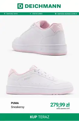 Deichmann - gazetka promocyjna Sneakersy damskie Puma od czwartku 22.10  - strona 6