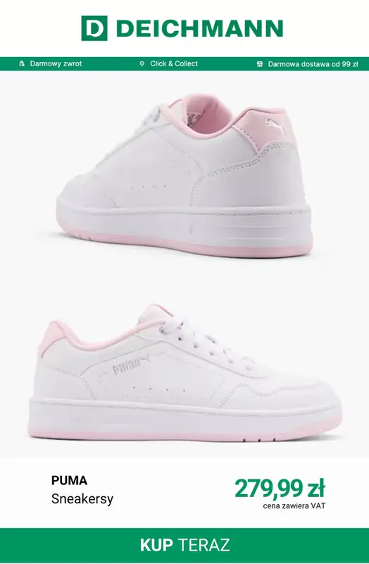 Deichmann - gazetka promocyjna Sneakersy damskie Puma od czwartku 22.10  - strona 6