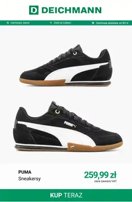 Deichmann - gazetka promocyjna Sneakersy damskie Puma od czwartku 22.10  - strona 5