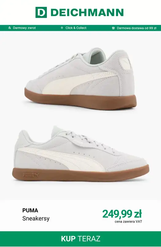 Deichmann - gazetka promocyjna Sneakersy damskie Puma od czwartku 22.10  - strona 3