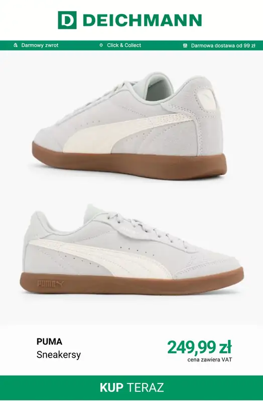 Deichmann - gazetka promocyjna Sneakersy damskie Puma od czwartku 22.10  - strona 10