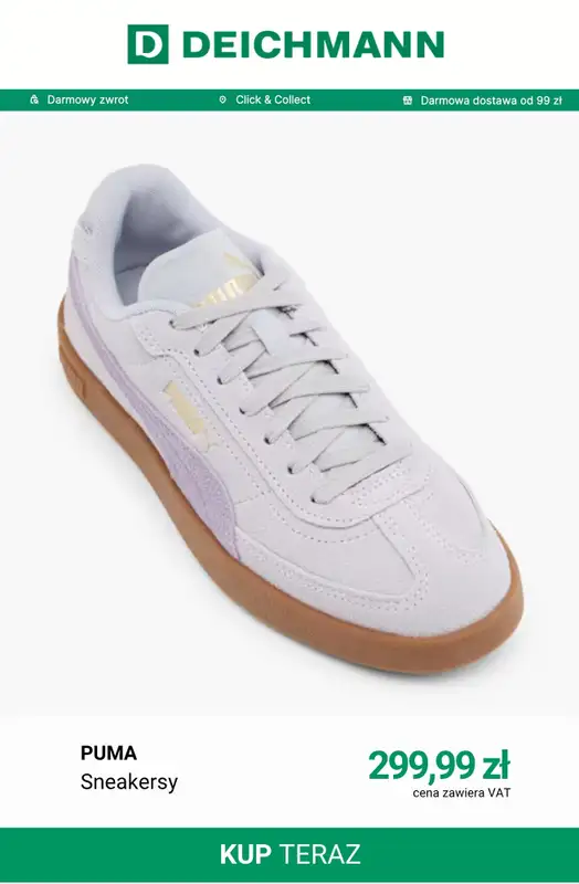 Deichmann - gazetka promocyjna Sneakersy damskie Puma od czwartku 22.10  - strona 4