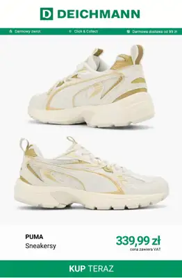 Deichmann - gazetka promocyjna Sneakersy damskie Puma od czwartku 22.10  - strona 8