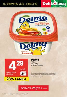 Delikatesy Centrum - gazetka promocyjna Produkty na kanapkę do -32% taniej! od czwartku 22.10 do środy 28.10 - strona 4