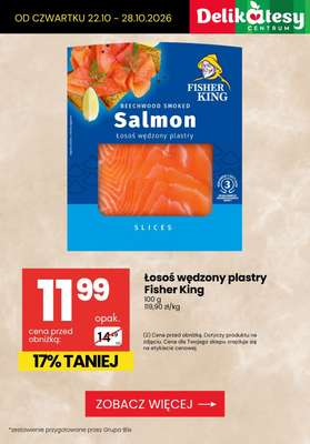 Delikatesy Centrum - gazetka promocyjna Produkty na kanapkę do -32% taniej! od czwartku 22.10 do środy 28.10 - strona 8