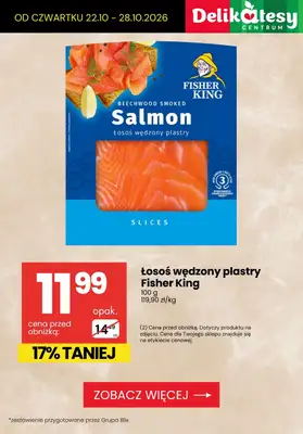 Delikatesy Centrum - gazetka promocyjna Produkty na kanapkę do -32% taniej! od czwartku 22.10 do środy 28.10 - strona 8