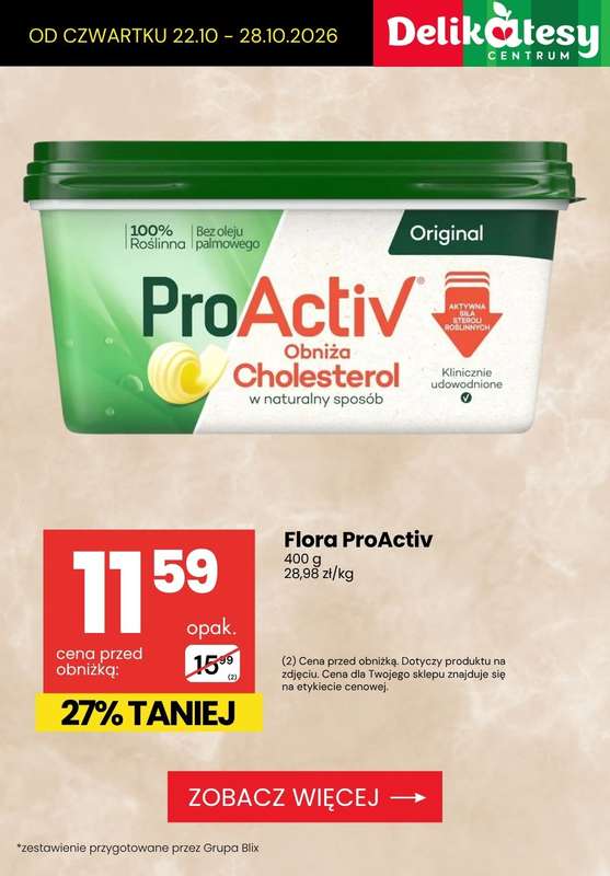 Delikatesy Centrum - gazetka promocyjna Produkty na kanapkę do -32% taniej! od czwartku 22.10 do środy 28.10 - strona 6