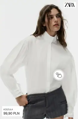 Zara - gazetka promocyjna Koszule damskie od czwartku 22.10  - strona 12