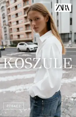 Zara - gazetka promocyjna Koszule damskie od czwartku 22.10 