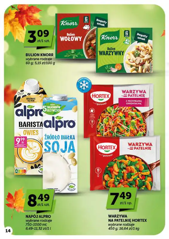 Groszek - gazetka promocyjna Gazetka Minimarket od czwartku 22.10 do środy 28.10 - strona 14