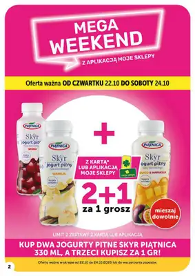 Groszek - gazetka promocyjna Gazetka Minimarket od czwartku 22.10 do środy 28.10 - strona 2