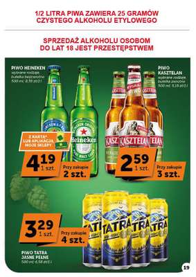 Groszek - gazetka promocyjna Gazetka Minimarket od czwartku 22.10 do środy 28.10 - strona 19