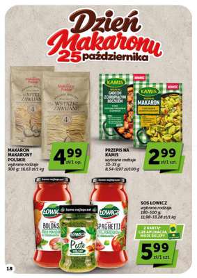 Groszek - gazetka promocyjna Gazetka Supermarket od czwartku 22.10 do środy 28.10 - strona 18