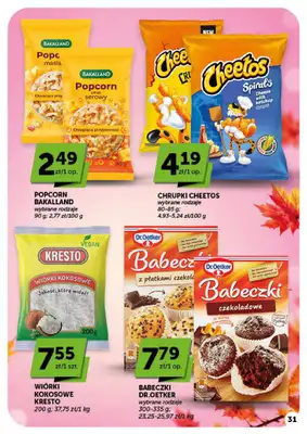 Groszek - gazetka promocyjna Gazetka Supermarket od czwartku 22.10 do środy 28.10 - strona 31