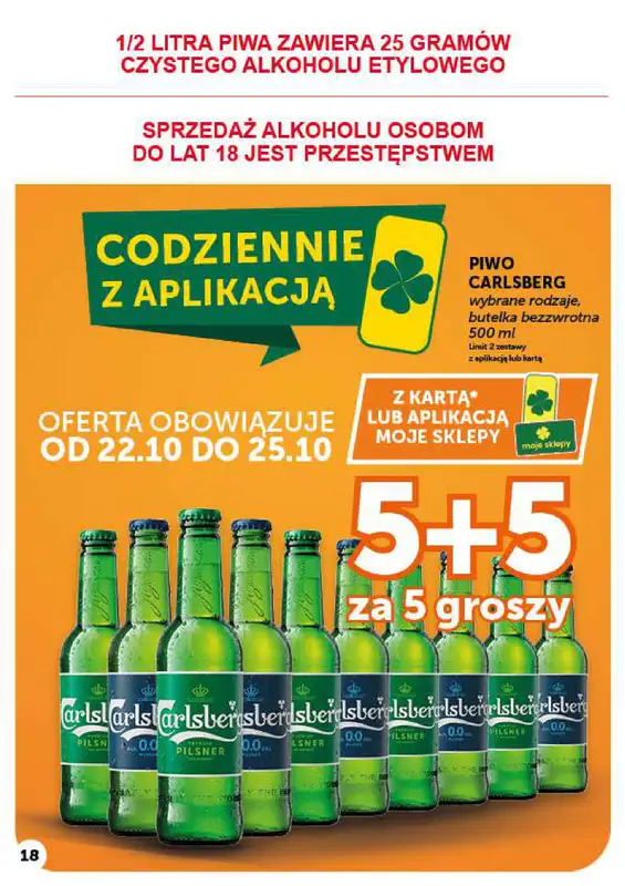 ABC - gazetka promocyjna Gazetka Minimarket od czwartku 22.10 do środy 28.10 - strona 18