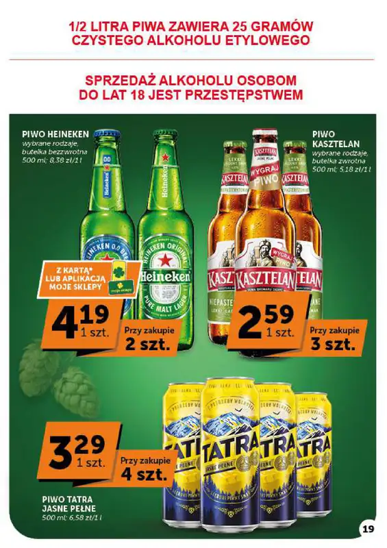 ABC - gazetka promocyjna Gazetka Minimarket od czwartku 22.10 do środy 28.10 - strona 19