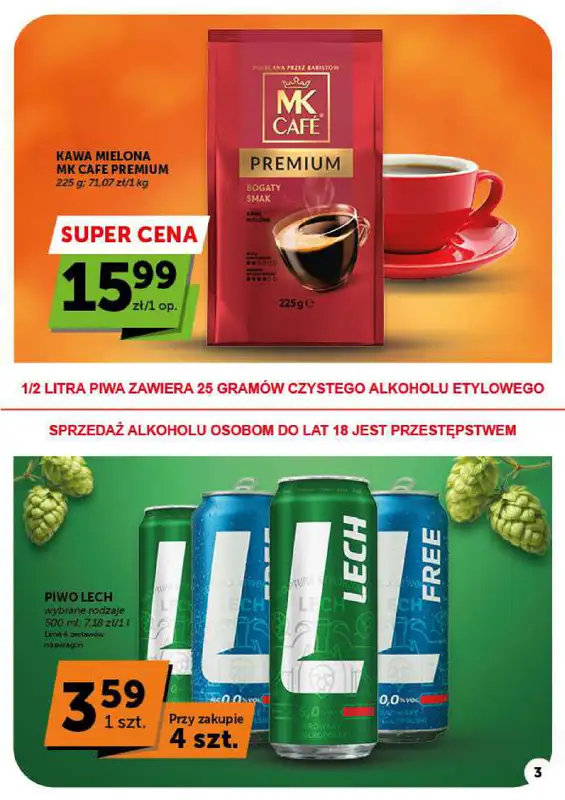 ABC - gazetka promocyjna Gazetka Supermarket od czwartku 22.10 do środy 28.10 - strona 3