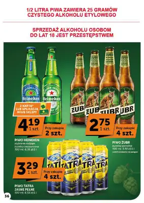 ABC - gazetka promocyjna Gazetka Supermarket od czwartku 22.10 do środy 28.10 - strona 36